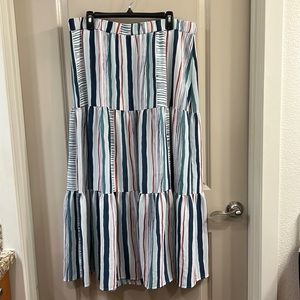 Lane Bryant Tiered Maxi Skirt